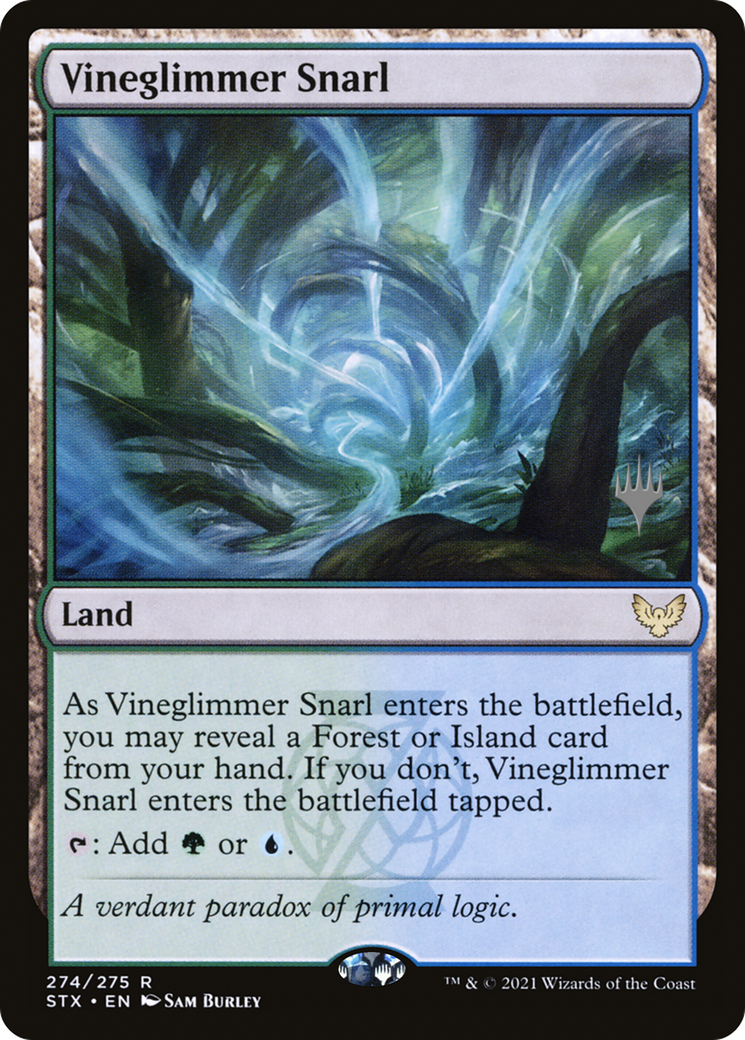 Vineglimmer Snarl (Promo Pack) [Strixhaven: School of Mages Promos] - The Mythic Store | 24h Order Processing