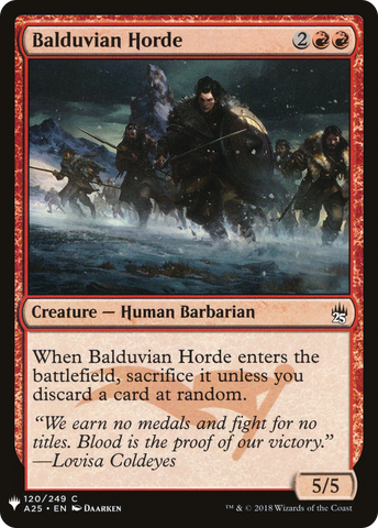 Balduvian Horde [Mystery Booster] - The Mythic Store | 24h Order Processing