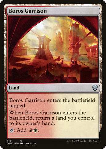 Boros Garrison [Phyrexia: All Will Be One Commander] - The Mythic Store | 24h Order Processing