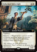 Informed Inkwright (Extended Art) [Secrets of Strixhaven] - The Mythic Store | 24h Order Processing