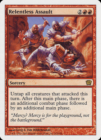 Relentless Assault [Ninth Edition] - The Mythic Store | 24h Order Processing