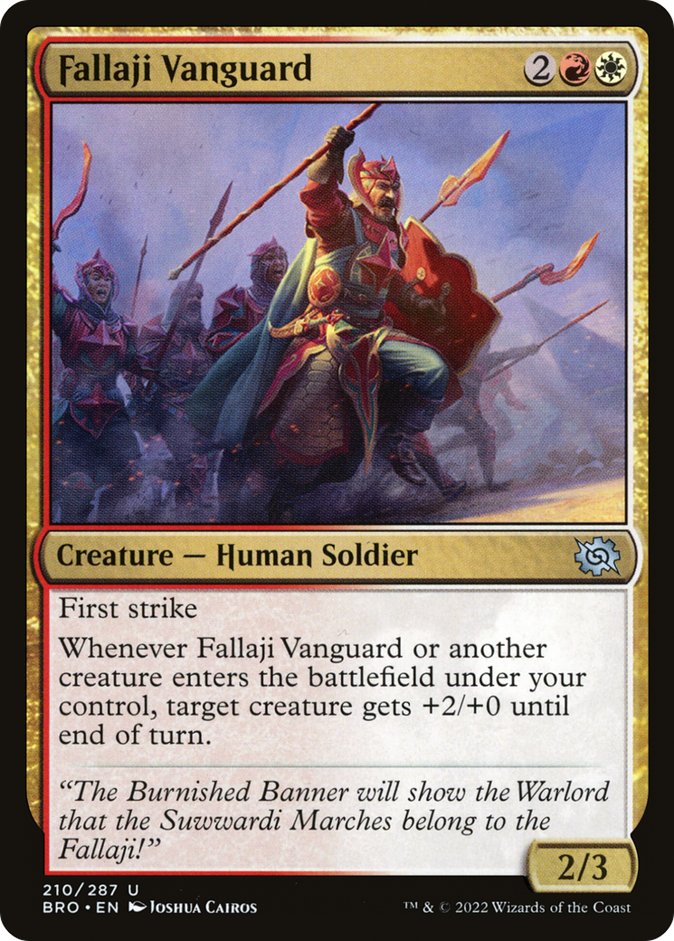 Fallaji Vanguard [The Brothers' War] - The Mythic Store | 24h Order Processing