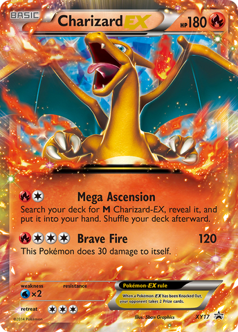 Charizard EX (XY17) [XY: Black Star Promos] - The Mythic Store | 24h Order Processing