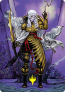 The Wandering Emperor 1 Art Card (Gold-Stamped Signature) [Kamigawa: Neon Dynasty Art Series] - The Mythic Store | 24h Order Processing