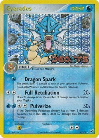 Gyarados (8/107) (Stamped) [EX: Deoxys] - The Mythic Store | 24h Order Processing