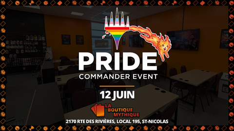 Lévis | Magic Presents: Pride Commander | Magic: The Gathering | Commander | 2026-06-12 | 11:00:00 - The Mythic Store | 24h Order Processing