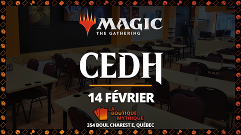 Monthly cEDH Tournament | Magic: The Gathering | CEDH | | 2026-02-14 | 11:00:00 - The Mythic Store | 24h Order Processing