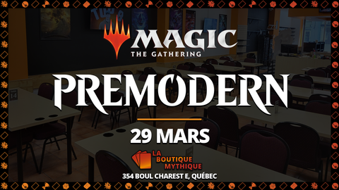 Premodern | Magic: The Gathering | Premodern | | 2026-03-29 | 12:00:00 - The Mythic Store | 24h Order Processing