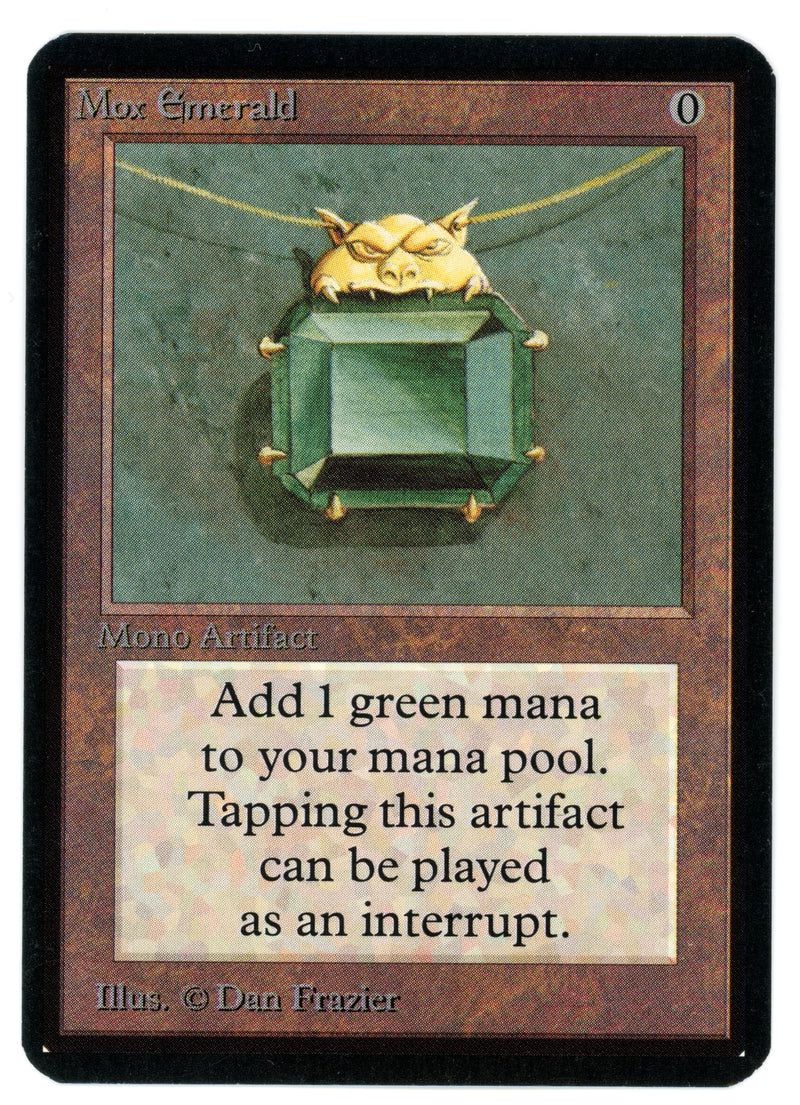 Mox Emerald [Alpha Edition] - Scan 10027 - The Mythic Store | 24h Order Processing