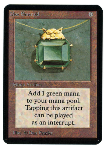 Mox Emerald [Alpha Edition] - Scan 10027 - The Mythic Store | 24h Order Processing