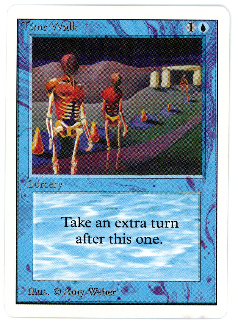 Time Walk [Unlimited Edition] (Water Damaged) - scan 10041 - The Mythic Store | 24h Order Processing