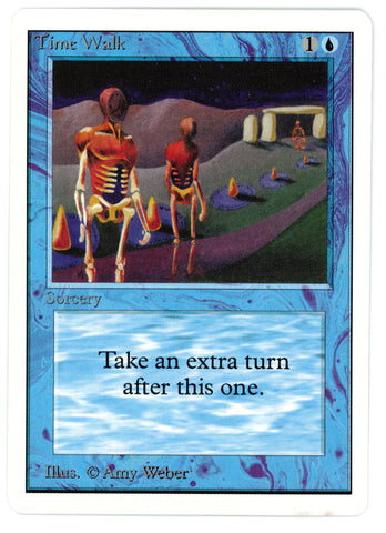 Time Walk [Unlimited Edition] (Water Damaged) - scan 10041 - The Mythic Store | 24h Order Processing