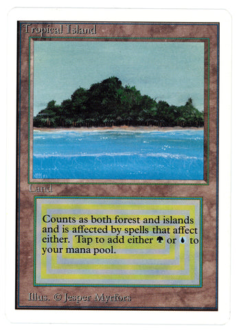 Tropical Island [Unlimited Edition] - Scan 10061 - The Mythic Store | 24h Order Processing