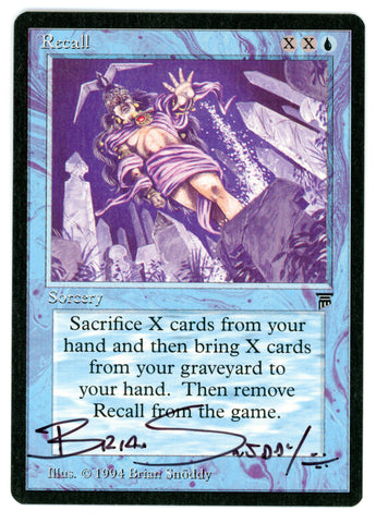 Recall [Legends] - Scan 10133 - The Mythic Store | 24h Order Processing