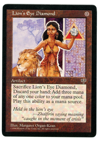 Lion's Eye Diamond [Mirage] Scan 10194 - The Mythic Store | 24h Order Processing