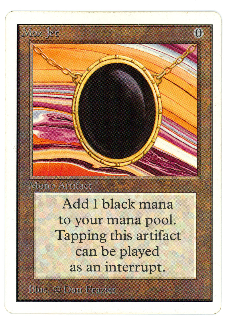 Mox Jet [Unlimited Edition] Scan 10204 - The Mythic Store | 24h Order Processing