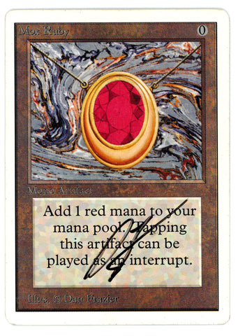 Mox Ruby [Unlimited Edition] Scan 10208 - The Mythic Store | 24h Order Processing