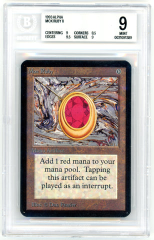 Mox Ruby [Alpha Edition] - Scan 10023 - The Mythic Store | 24h Order Processing