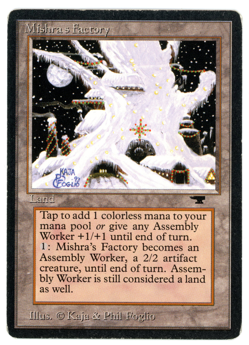 Mishra's Factory (Winter) [Antiquities] - Scan 10526 - The Mythic Store | 24h Order Processing