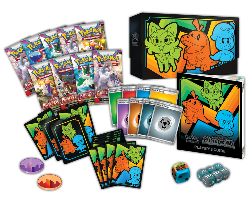 Pokemon Paldea Evolved Elite Trainer Box - The Mythic Store | 24h Order Processing