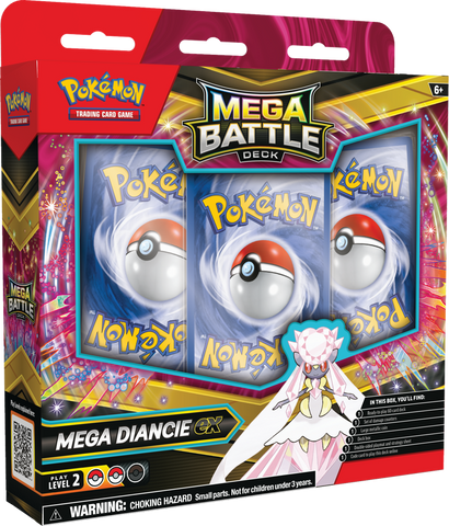 Pokemon Mega Battle Decks - Gengar EX / Diancie EX - The Mythic Store | 24h Order Processing
