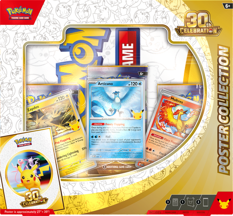 Pokemon 30th Celebration - Poster Collection