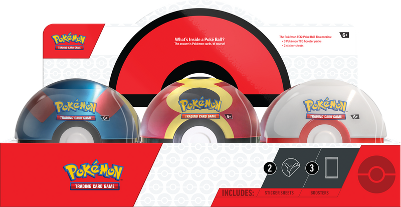 Pokemon - Poke Ball Tin Winter 2024 - The Mythic Store | 24h Order Processing