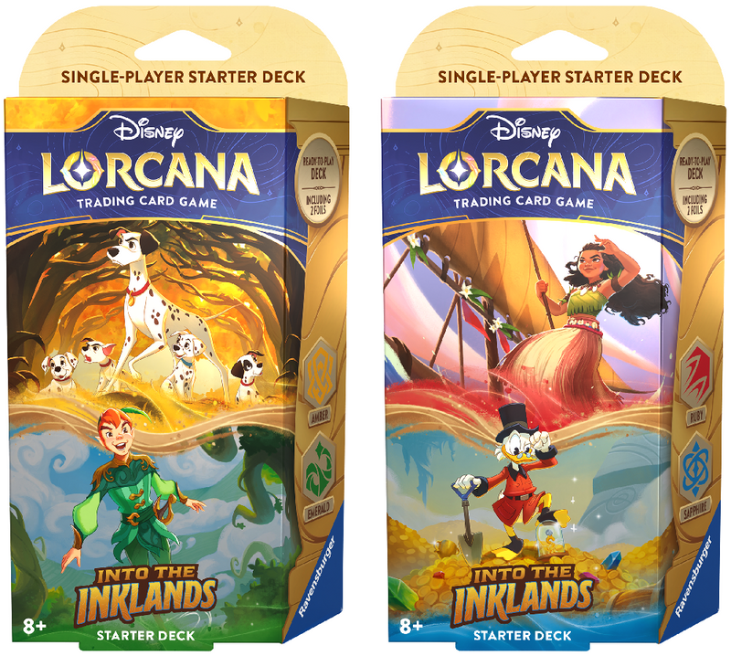 Disney Lorcana: Into the Inklands - Starter Decks (Set of 2) - The Mythic Store | 24h Order Processing