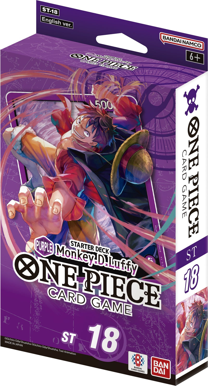 Starter Deck ST18: Purple - Monkey.D.Luffy - The Mythic Store | 24h Order Processing