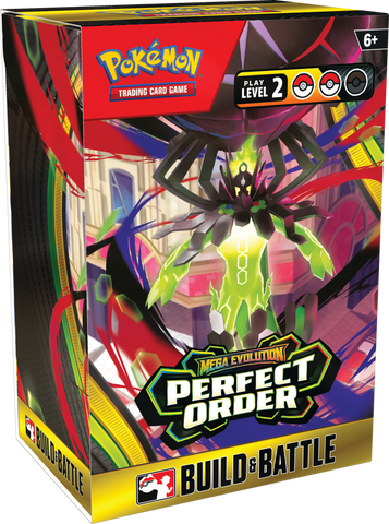 Mega Evolution Perfect Order - Build & Battle Box - The Mythic Store | 24h Order Processing