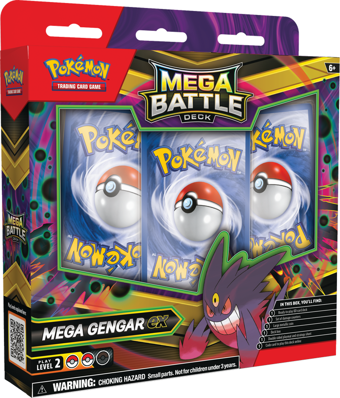 Pokemon Mega Battle Decks - Gengar EX / Diancie EX - The Mythic Store | 24h Order Processing