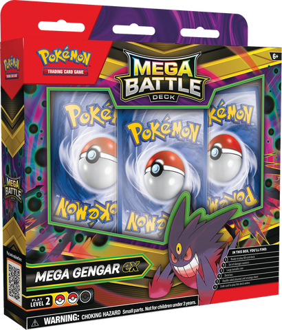 Pokemon Mega Battle Decks - Gengar EX / Diancie EX - The Mythic Store | 24h Order Processing