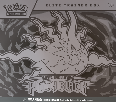 Mega Evolution Pitch Black - Elite Trainer Box - The Mythic Store | 24h Order Processing