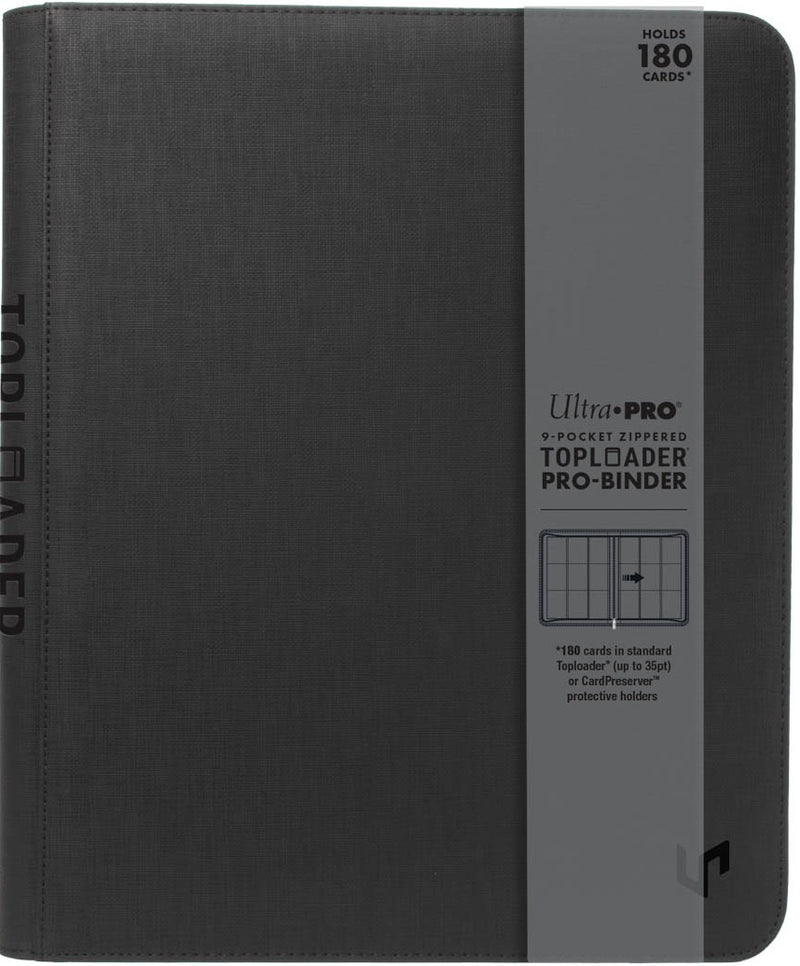 Ultra Pro 9-Pocket Pro Zip Binder Toploader