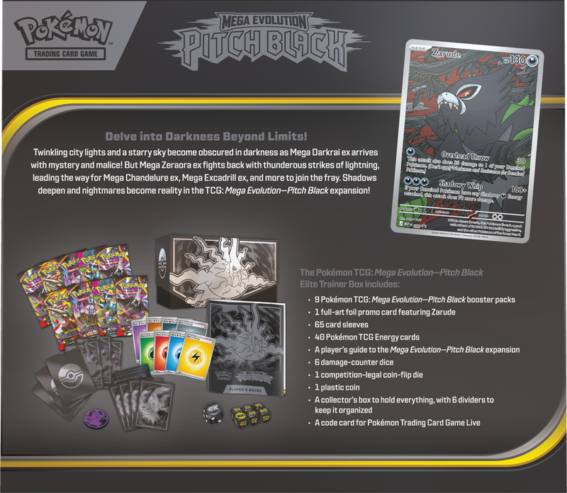Mega Evolution Pitch Black - Elite Trainer Box