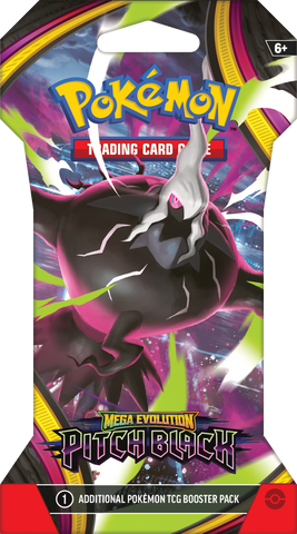 Mega Evolution Pitch Black - Sleeved Booster Pack - The Mythic Store | 24h Order Processing