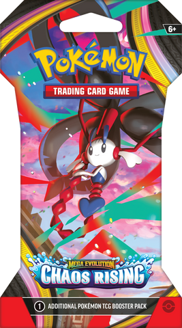 Mega Evolution Chaos Rising - Sleeved Booster Pack - The Mythic Store | 24h Order Processing