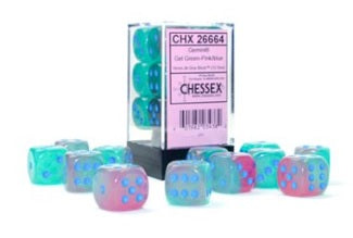 Gemini 16mm D6 (12 dice) - The Mythic Store | 24h Order Processing