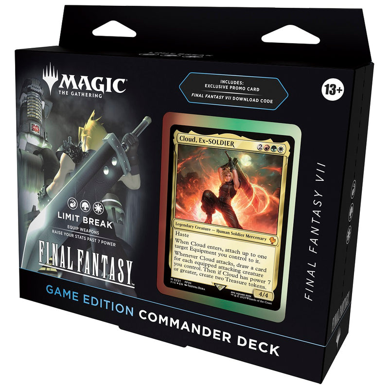 Universes Beyond: Final Fantasy - VII Commander Deck Game Edition - The Mythic Store | 24h Order Processing