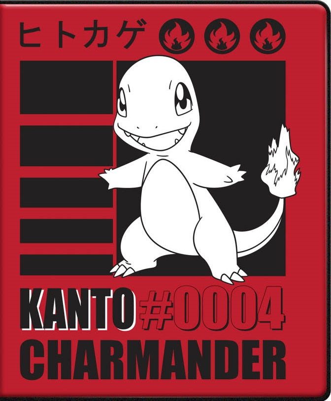 4-Pocket Binder Pokemon Charmander 2025 - The Mythic Store | 24h Order Processing