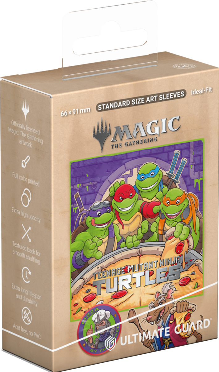 MTG Sleeves - Teenage Mutant Ninja Turtles Art Sleeves - The Mythic Store | 24h Order Processing