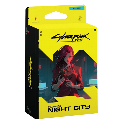 Cyberpunk TCG: Welcome to Night City - Starter Decks - The Mythic Store | 24h Order Processing