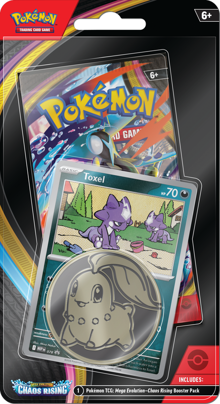 Mega Evolution Chaos Rising - Checklane Blister - The Mythic Store | 24h Order Processing