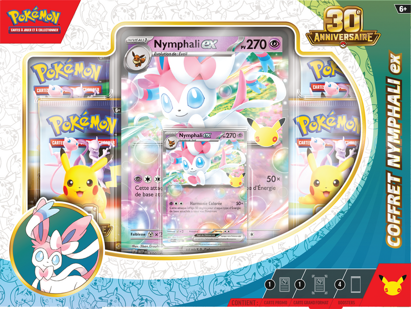 Pokémon 30th Celebration (30e Anniversaire) (FR) - EX Boxes (FR)
