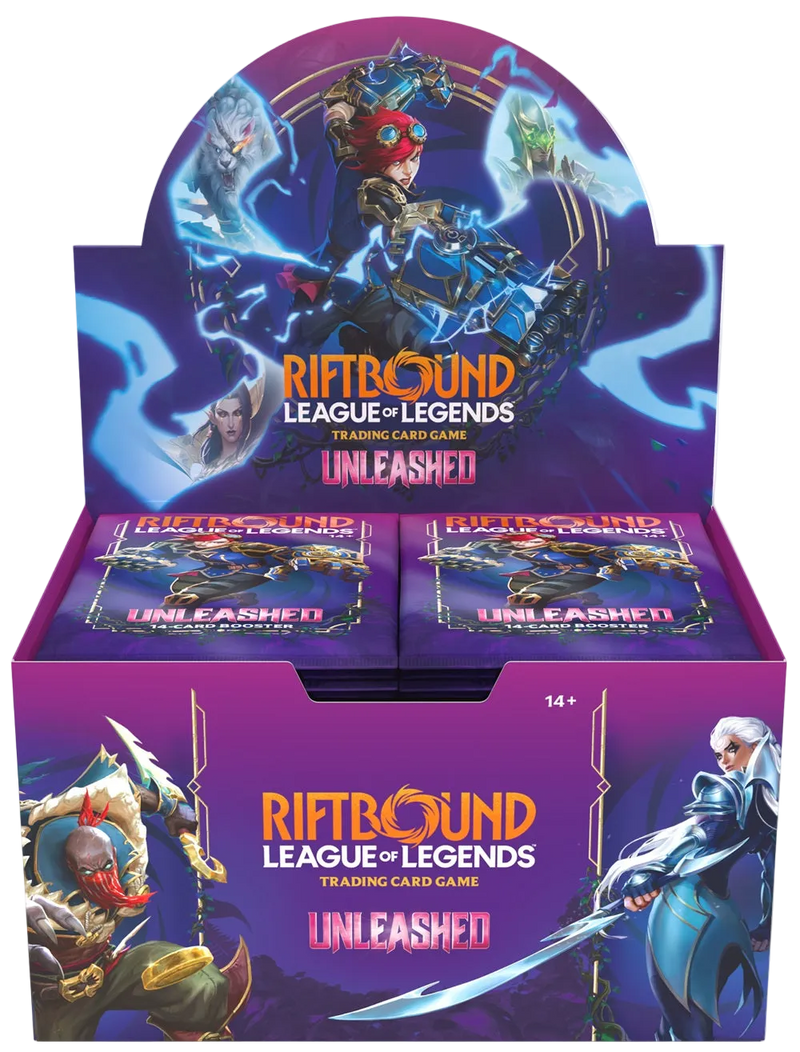 League of Legends Riftbound TCG: Unleashed - Booster Box - The Mythic Store | 24h Order Processing