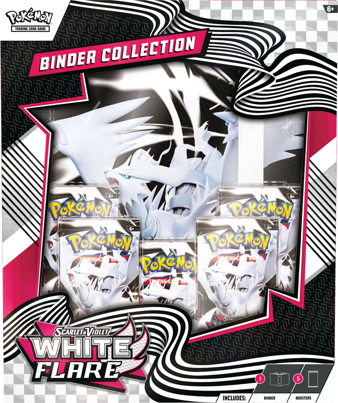 White Flare - Binder Collection - The Mythic Store | 24h Order Processing