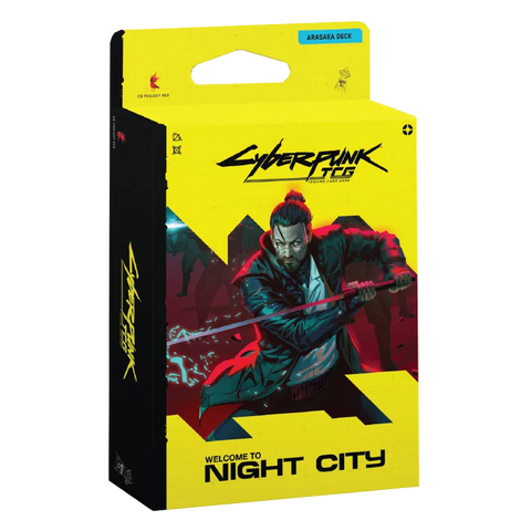 Cyberpunk TCG: Welcome to Night City - Starter Decks - The Mythic Store | 24h Order Processing