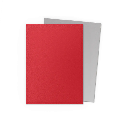 Dragon Shield Matte Dual Sleeve - Crimson and Silver - The Mythic Store | 24h Order Processing