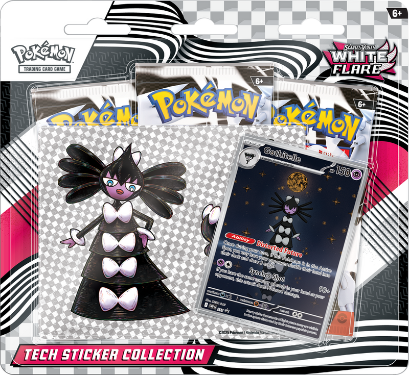 Pokemon White Flare - Sticker Collection - The Mythic Store | 24h Order Processing