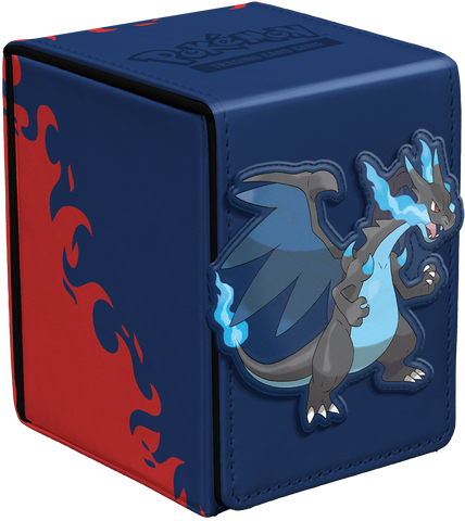 Pokemon Alcove Flip Box - Mega Charizard X - The Mythic Store | 24h Order Processing